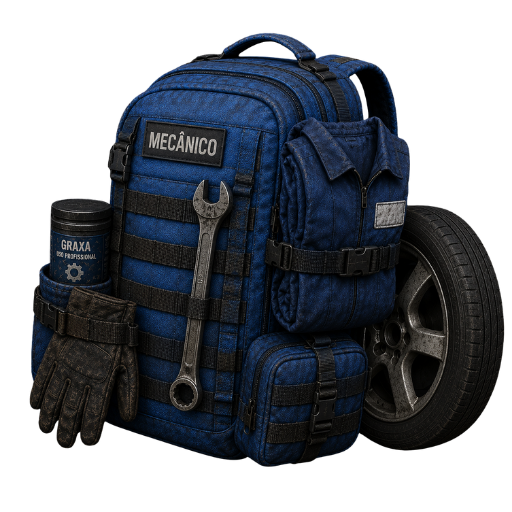 Caixa Mochila Mecânica - loot DayZ