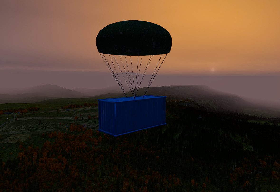 Airdrop - entrega aérea