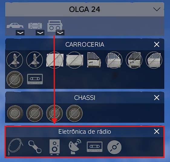 Rádio No Carro