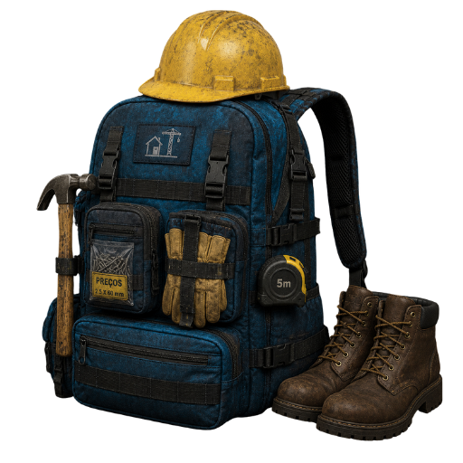 Caixa Mochila Construtor - loot DayZ