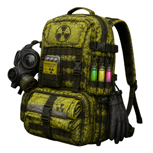 Caixa Mochila Tóxica — loot DayZ